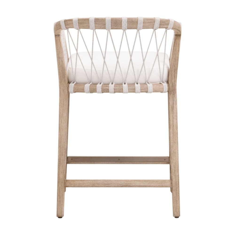Woven Transitional Pacific Counter Stool. Picture 5