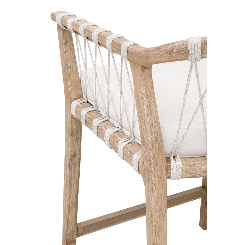 Woven Transitional Pacific Counter Stool. Picture 8
