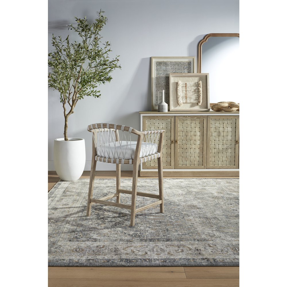 Woven Transitional Pacific Counter Stool. Picture 10
