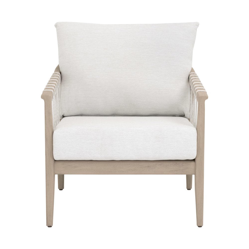 Woven - Outdoor  Transitional Pacific Outdoor Club Chair. Picture 1