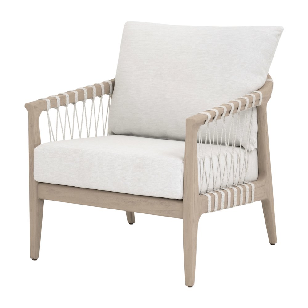 Woven - Outdoor  Transitional Pacific Outdoor Club Chair. Picture 2