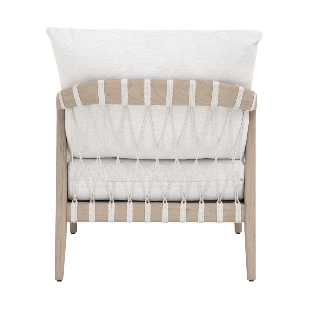 Woven - Outdoor  Transitional Pacific Outdoor Club Chair. Picture 5