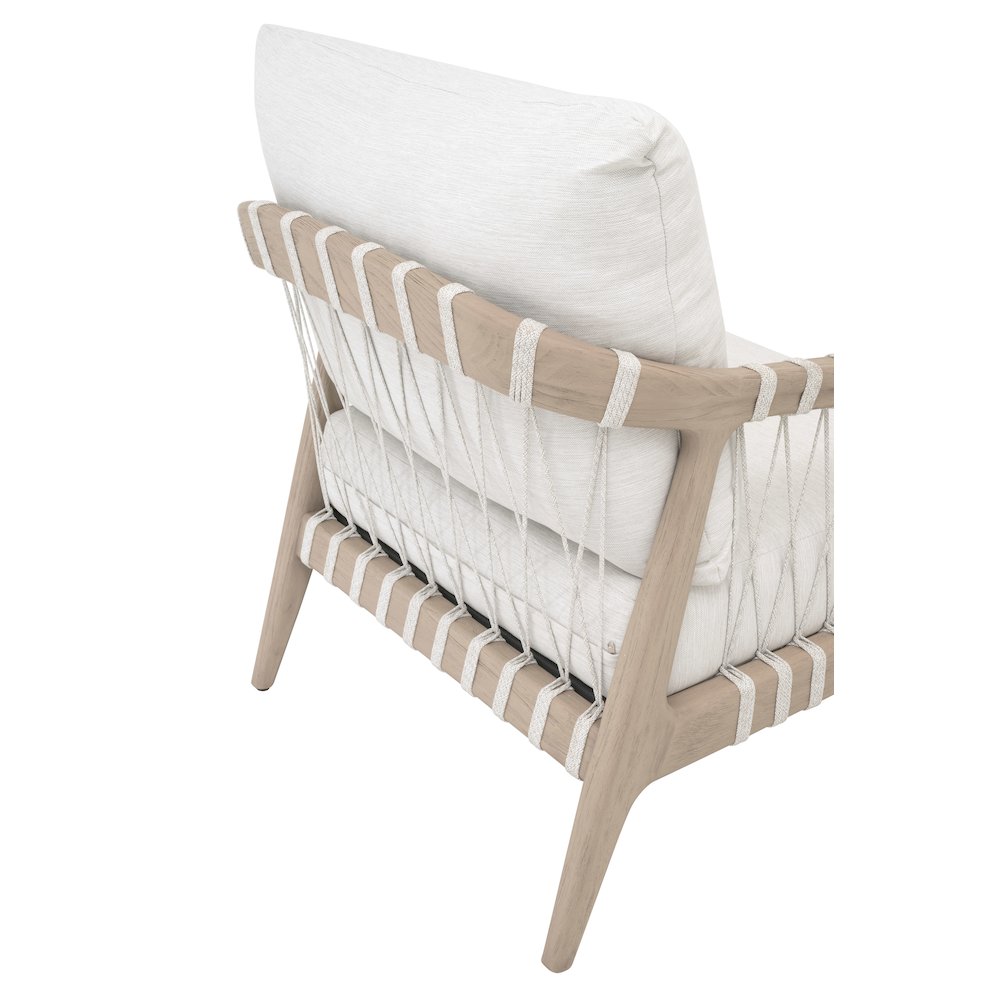 Woven - Outdoor  Transitional Pacific Outdoor Club Chair. Picture 6