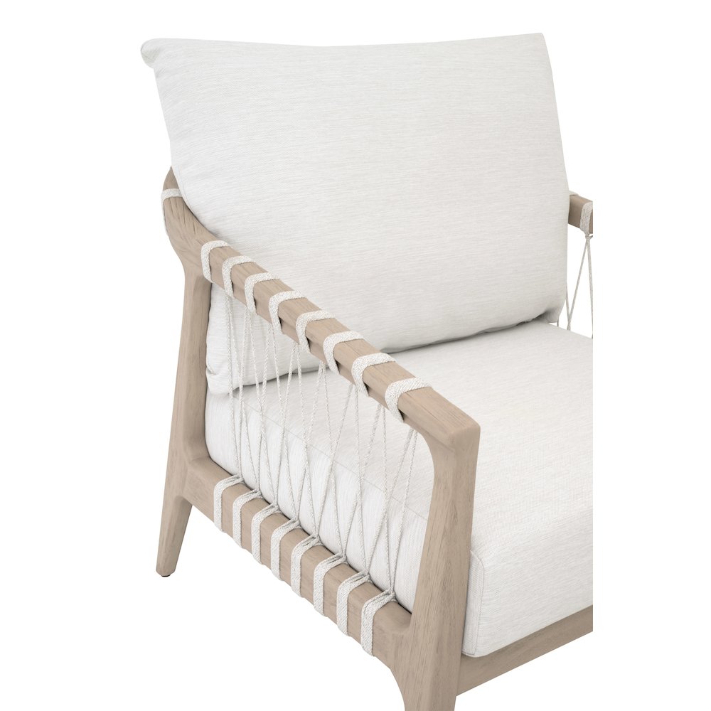 Woven - Outdoor  Transitional Pacific Outdoor Club Chair. Picture 7