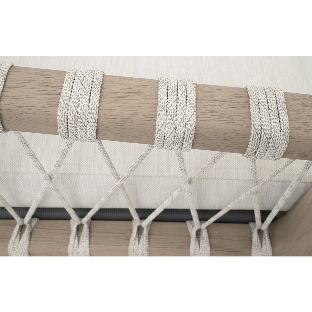 Woven - Outdoor  Transitional Pacific Outdoor Counter Stool. Picture 8