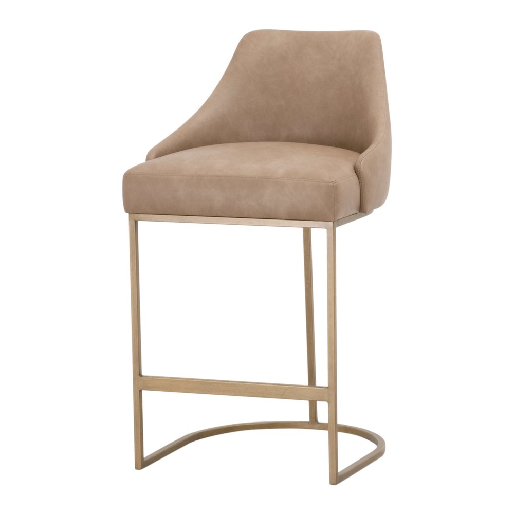 Traditions Transitional Parissa Counter Stool, Set of 2. Picture 2