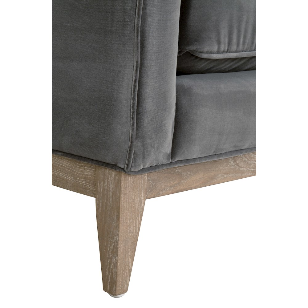 Stitch & Hand - Upholstery Transitional Parker 86" Post Modern Sofa. Picture 7