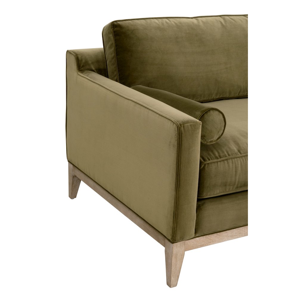 Stitch & Hand - Upholstery Transitional Parker 86" Post Modern Sofa. Picture 8