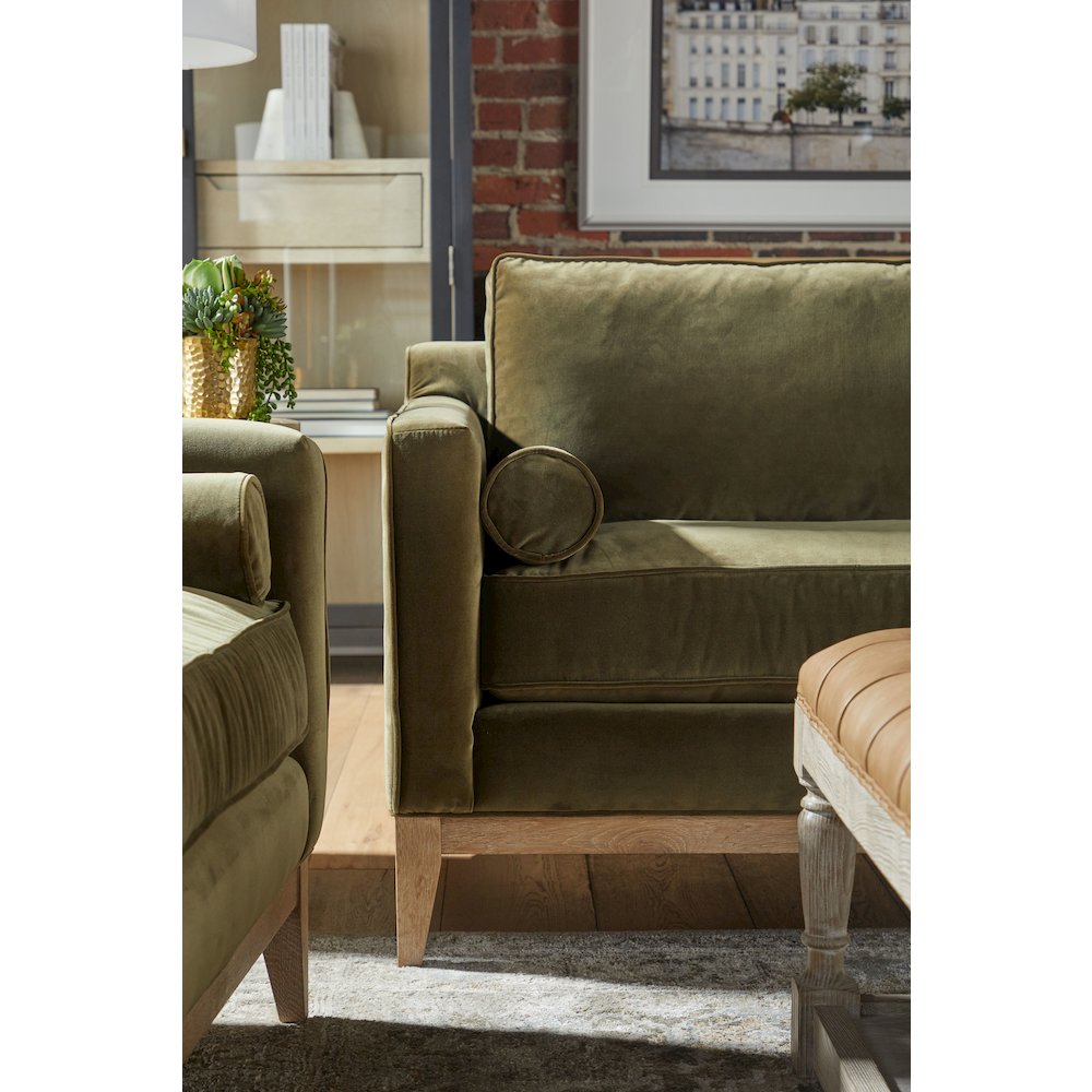 Stitch & Hand - Upholstery Transitional Parker 86" Post Modern Sofa. Picture 10