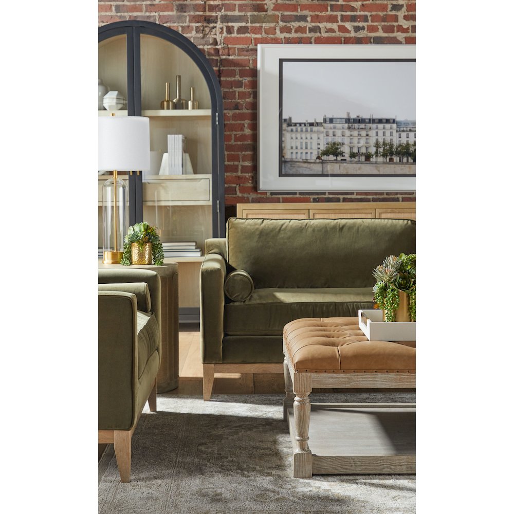 Stitch & Hand - Upholstery Transitional Parker 86" Post Modern Sofa. Picture 12