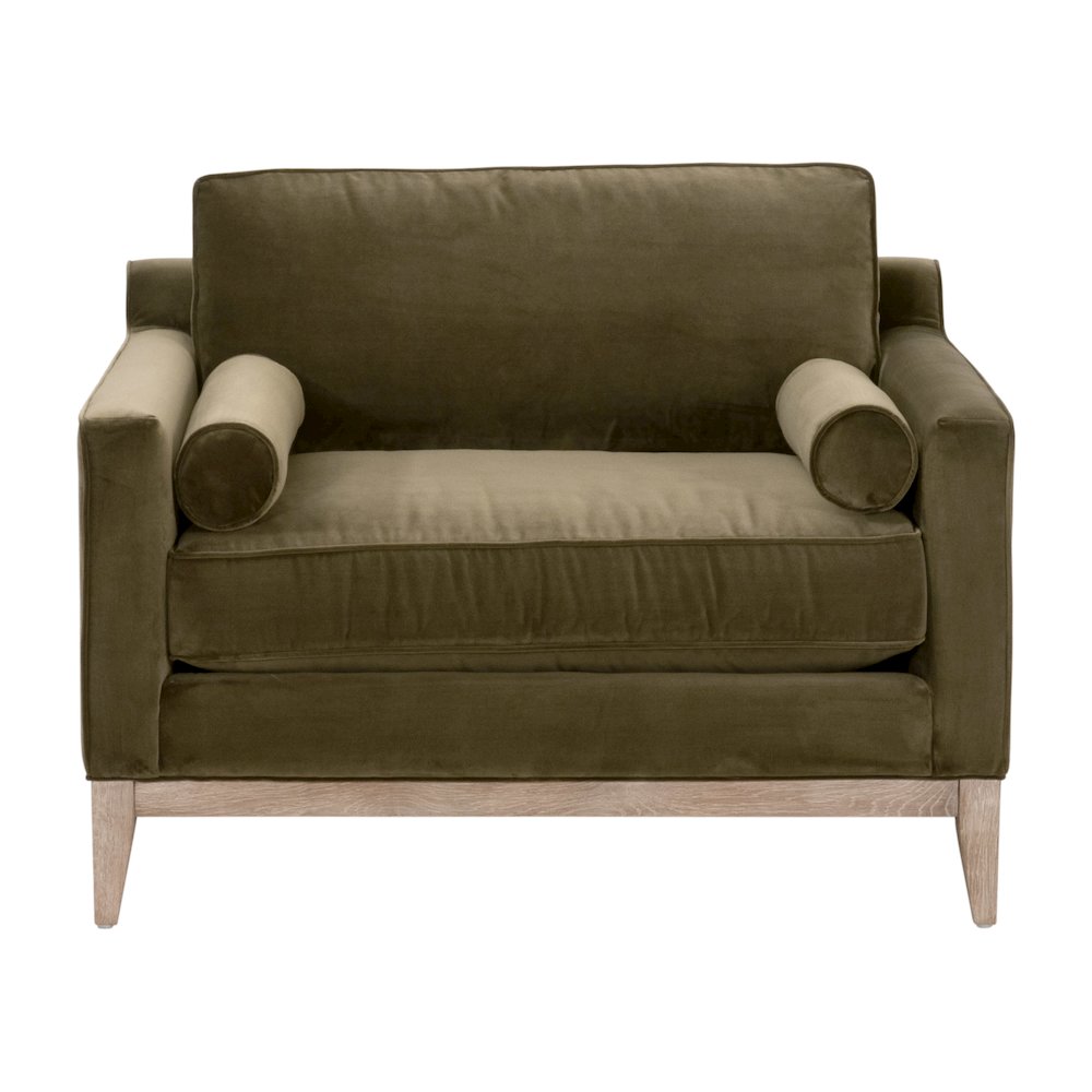 Stitch & Hand - Upholstery Transitional Parker Post Modern Sofa Chair. Picture 1