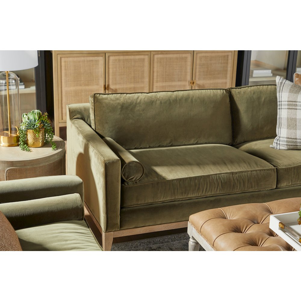 Stitch & Hand - Upholstery Transitional Parker Post Modern Sofa Chair. Picture 9
