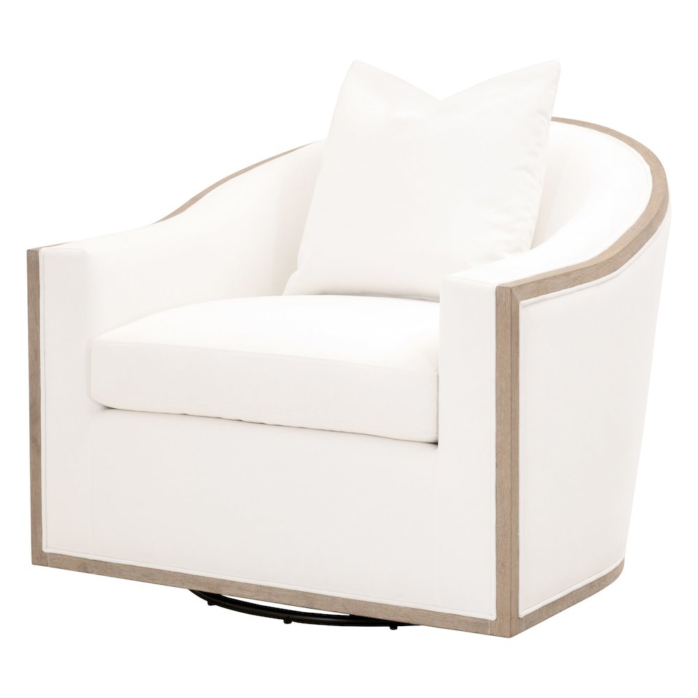 Stitch & Hand - Dining & Bedroom Transitional Paxton Swivel Club Chair. Picture 2