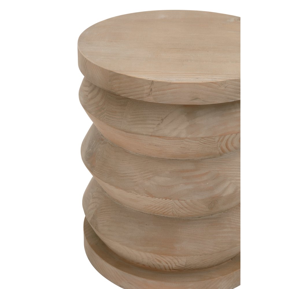 Bella Antique Transitional Pier Accent Table. Picture 2