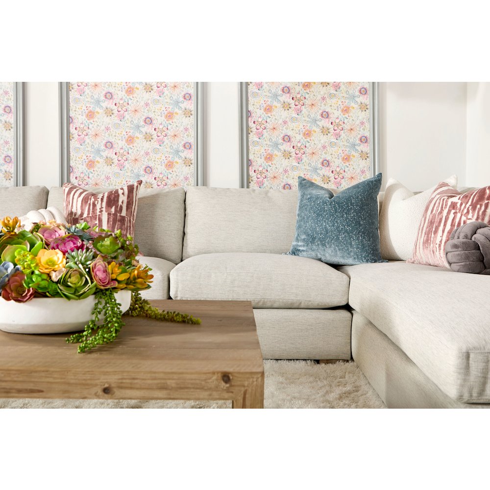 Bella Antique Transitional Reed Coffee Table. Picture 8