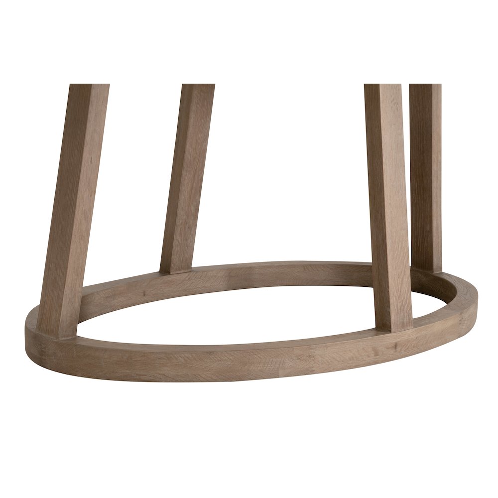 Bella Antique Transitional Reeves Oval Dining Table. Picture 6
