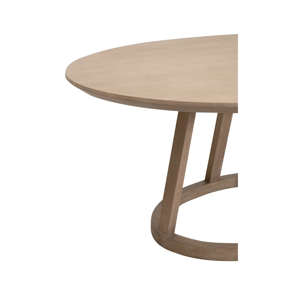 Bella Antique Transitional Reeves Oval Dining Table. Picture 7