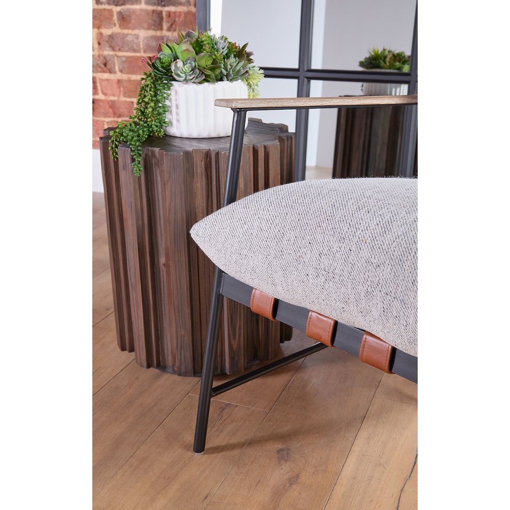 Bella Antique Transitional Roma Accent Table. Picture 9