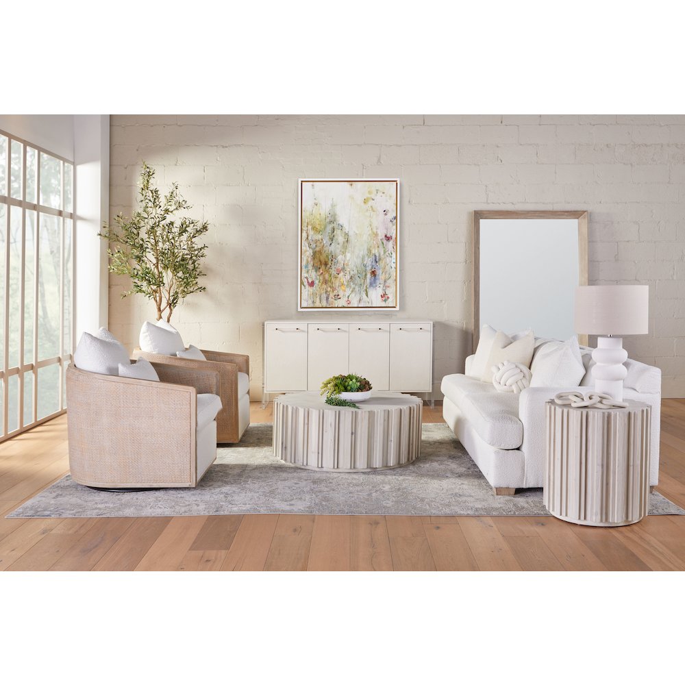 Bella Antique Transitional Roma Accent Table. Picture 10