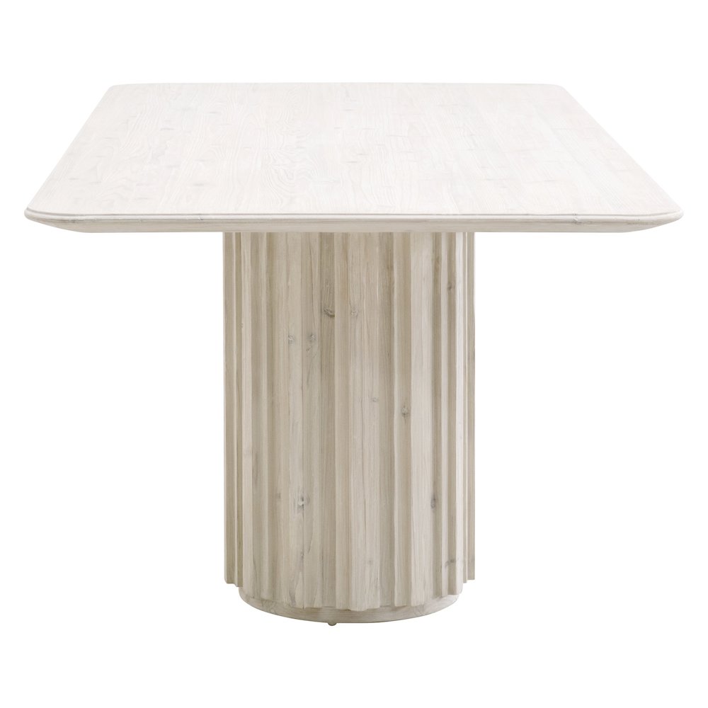 Bella Antique Transitional Roma Dining Table. Picture 3