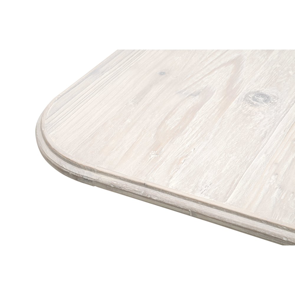 Bella Antique Transitional Roma Dining Table. Picture 4