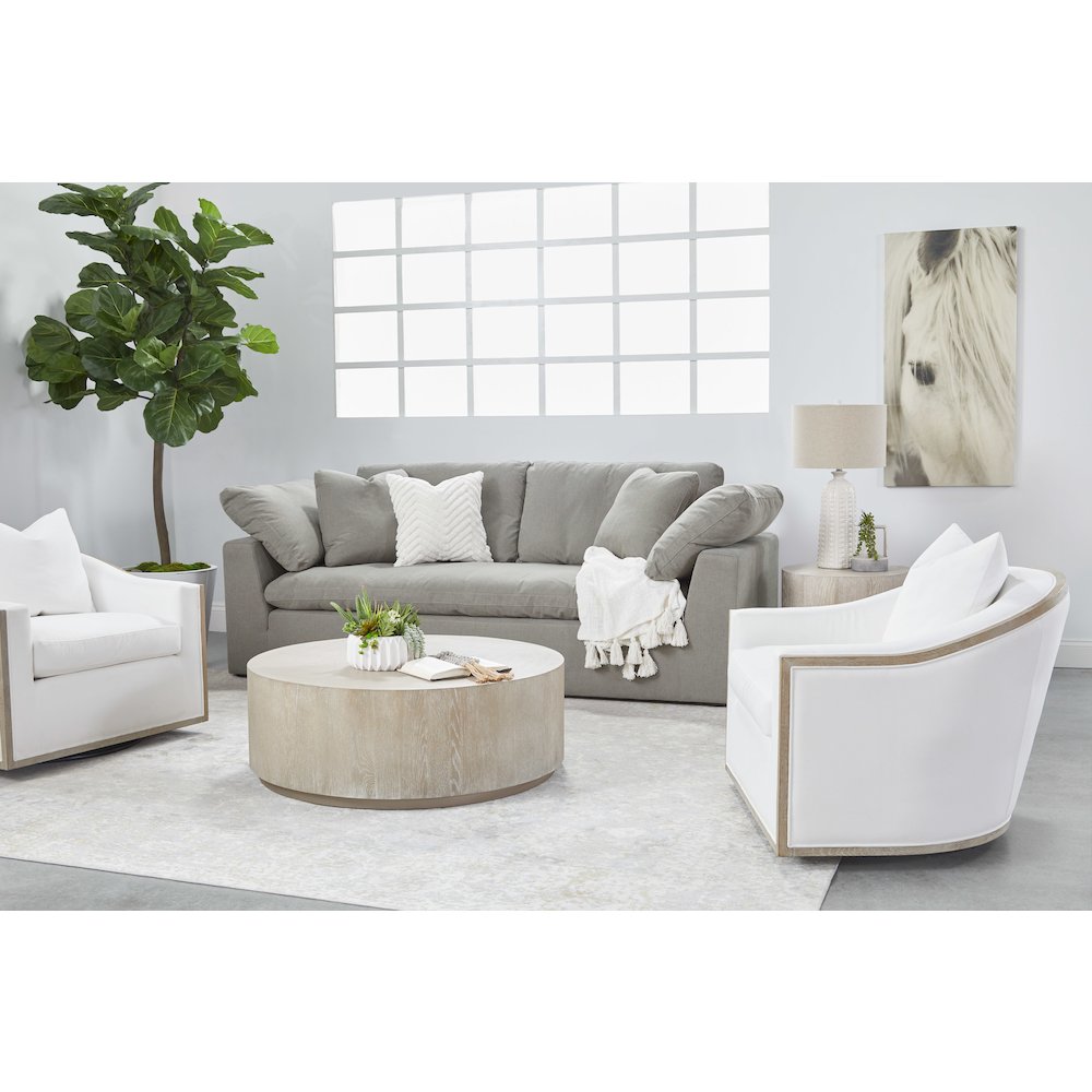 District Contemporary Roto Large End Table. Picture 13