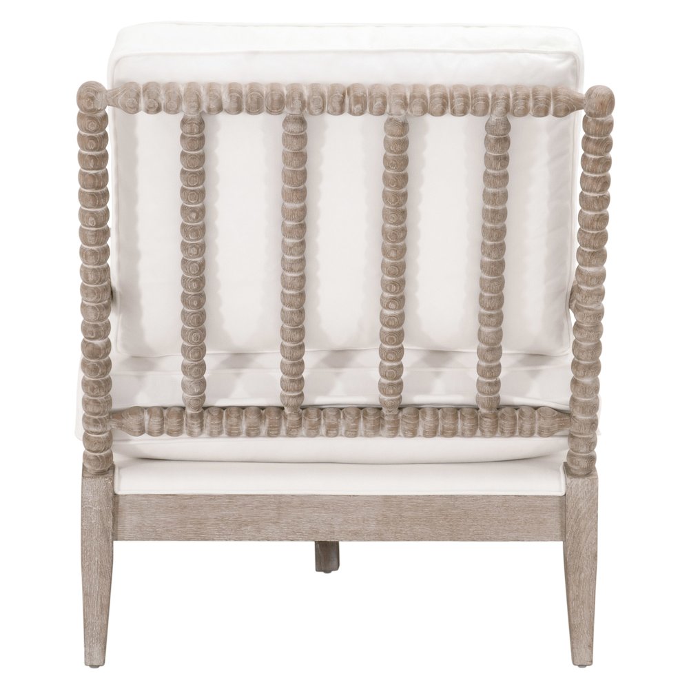 Stitch & Hand - Dining & Bedroom Transitional Rouleau Chaise Lounge. Picture 5