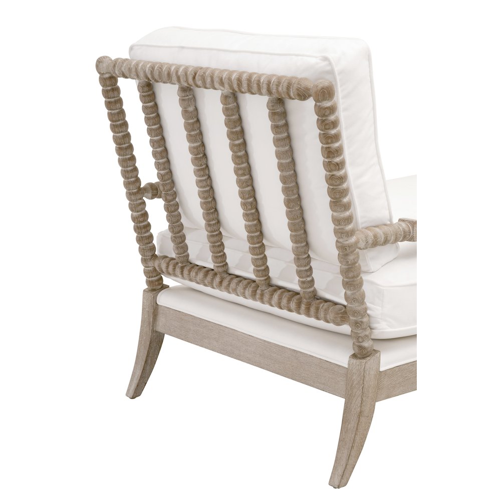 Stitch & Hand - Dining & Bedroom Transitional Rouleau Chaise Lounge. Picture 6