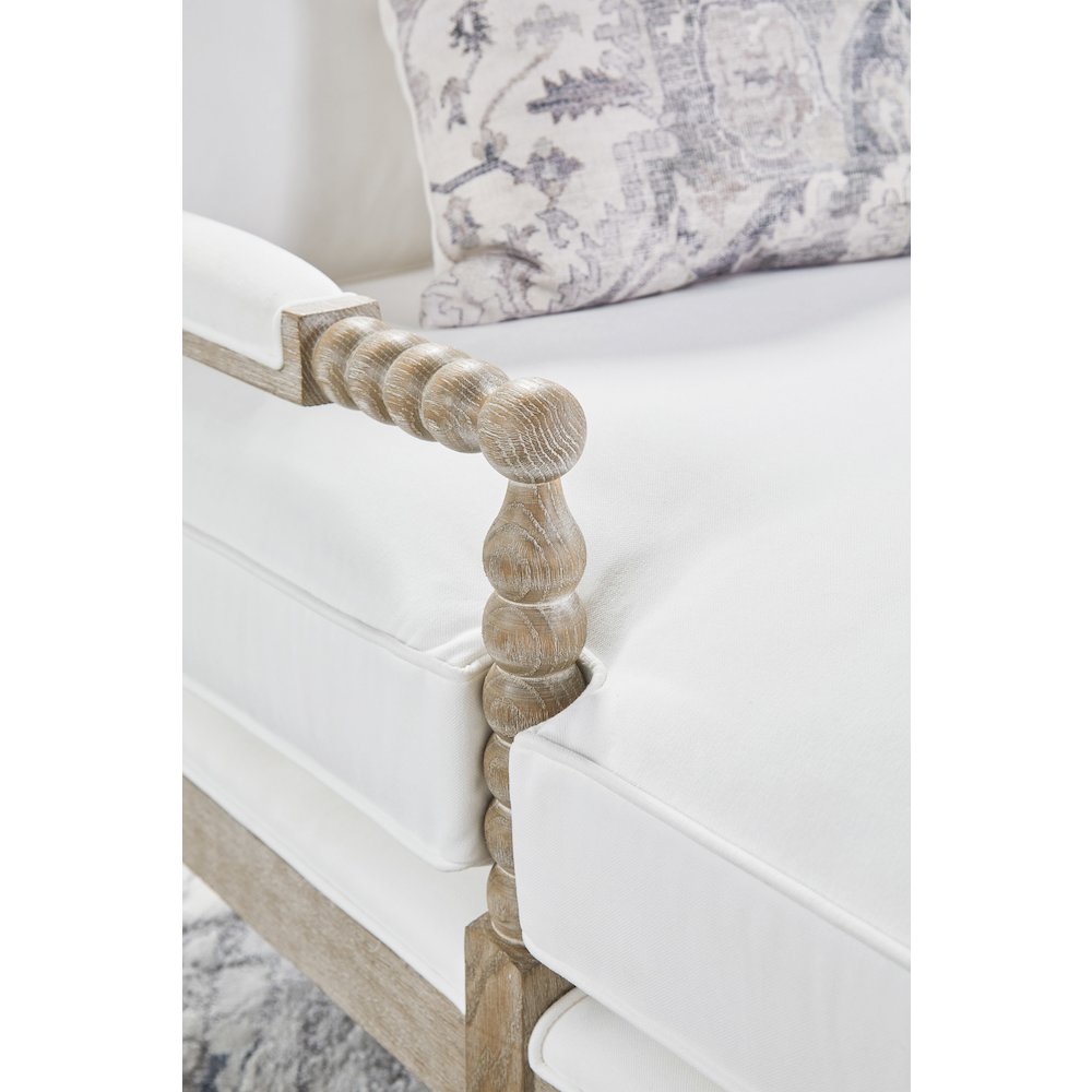 Stitch & Hand - Dining & Bedroom Transitional Rouleau Chaise Lounge. Picture 11