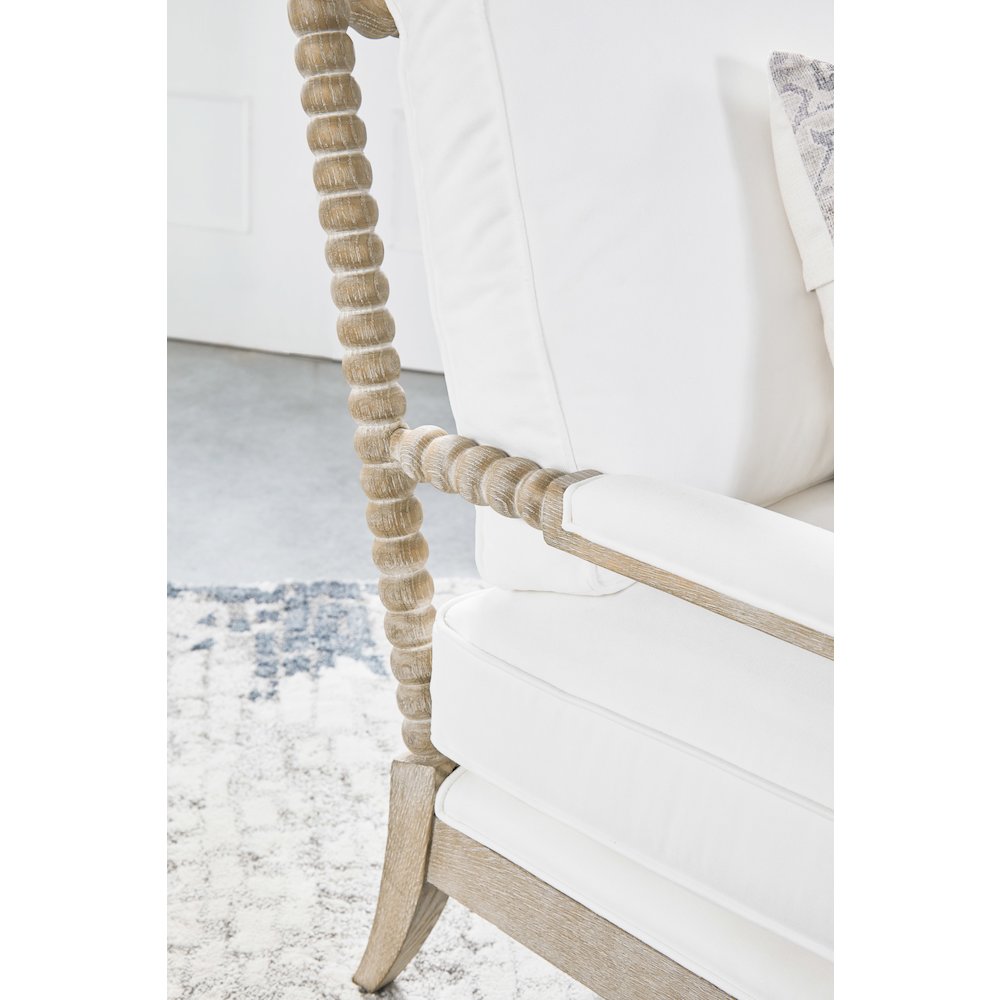 Stitch & Hand - Dining & Bedroom Transitional Rouleau Chaise Lounge. Picture 13
