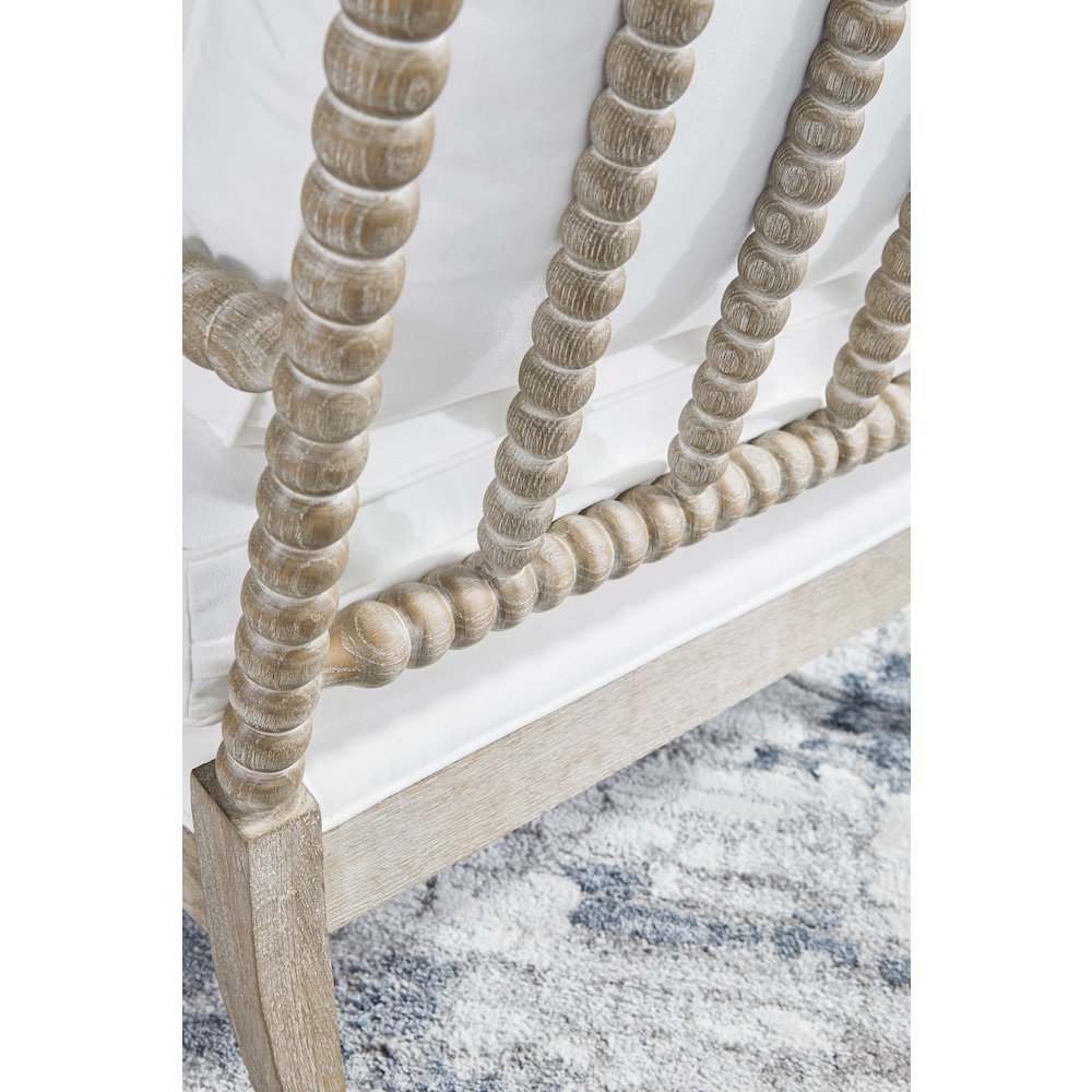 Stitch & Hand - Dining & Bedroom Transitional Rouleau Chaise Lounge. Picture 15