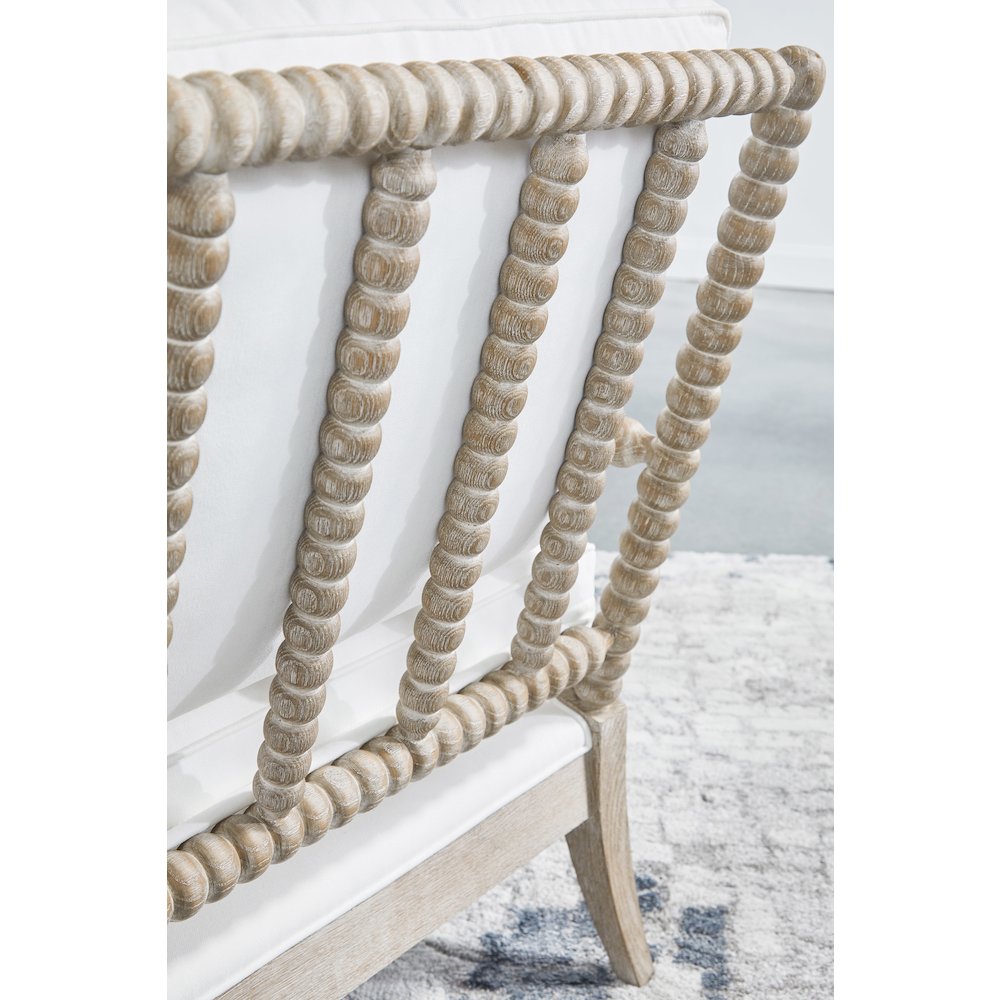 Stitch & Hand - Dining & Bedroom Transitional Rouleau Chaise Lounge. Picture 16