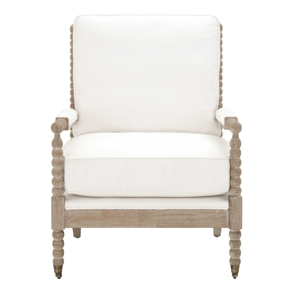 Stitch & Hand - Dining & Bedroom Transitional Rouleau Club Chair. Picture 1