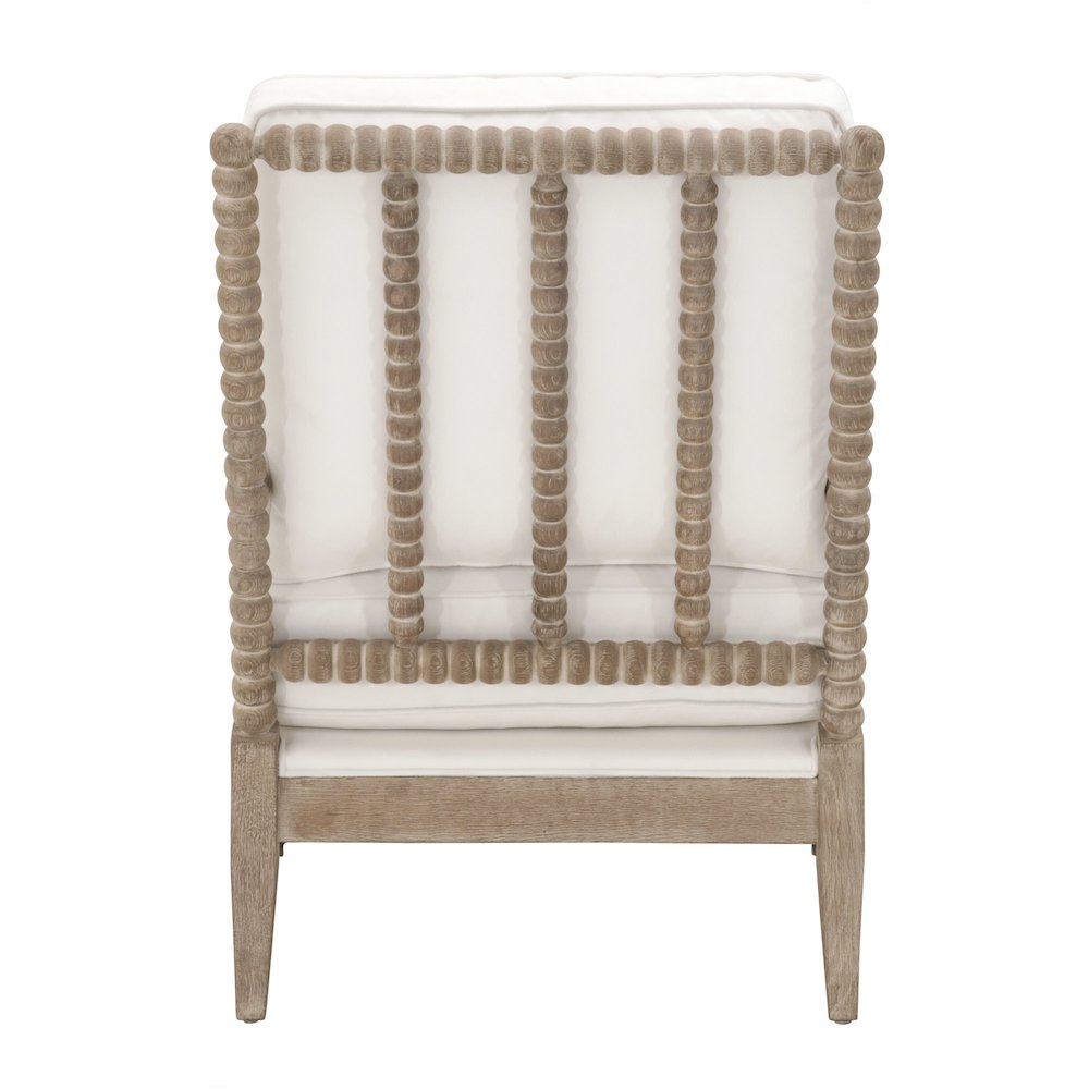 Stitch & Hand - Dining & Bedroom Transitional Rouleau Club Chair. Picture 5