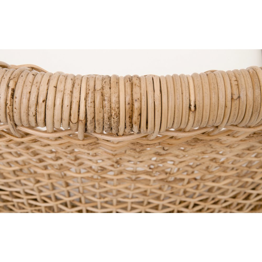Woven Transitional Seaside Dining Chair, Set of 2. Picture 7