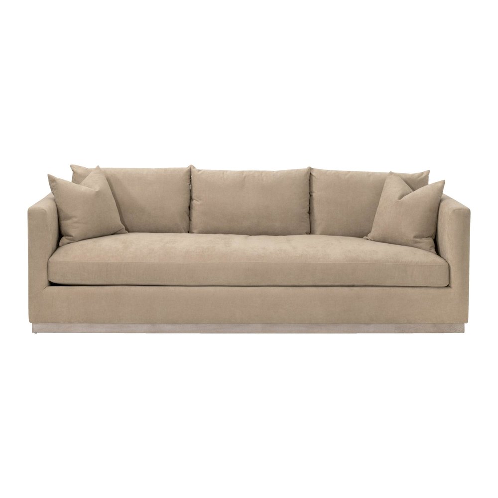 Siena 96" Plinth Base Sofa. Picture 1