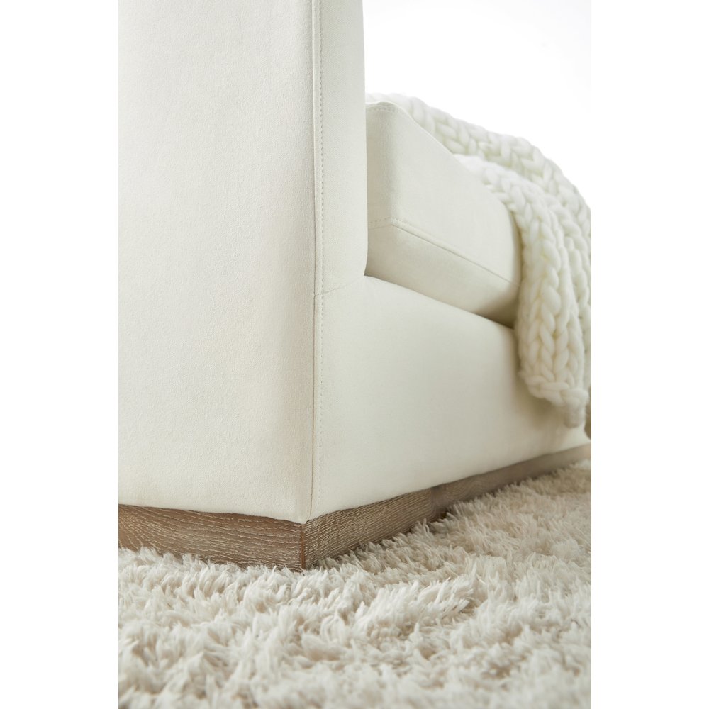 Stitch & Hand - Upholstery Transitional Siena 96" Plinth Base Sofa. Picture 7