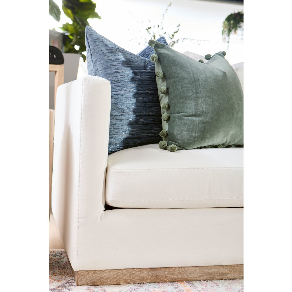 Stitch & Hand - Upholstery Transitional Siena 96" Plinth Base Sofa. Picture 16