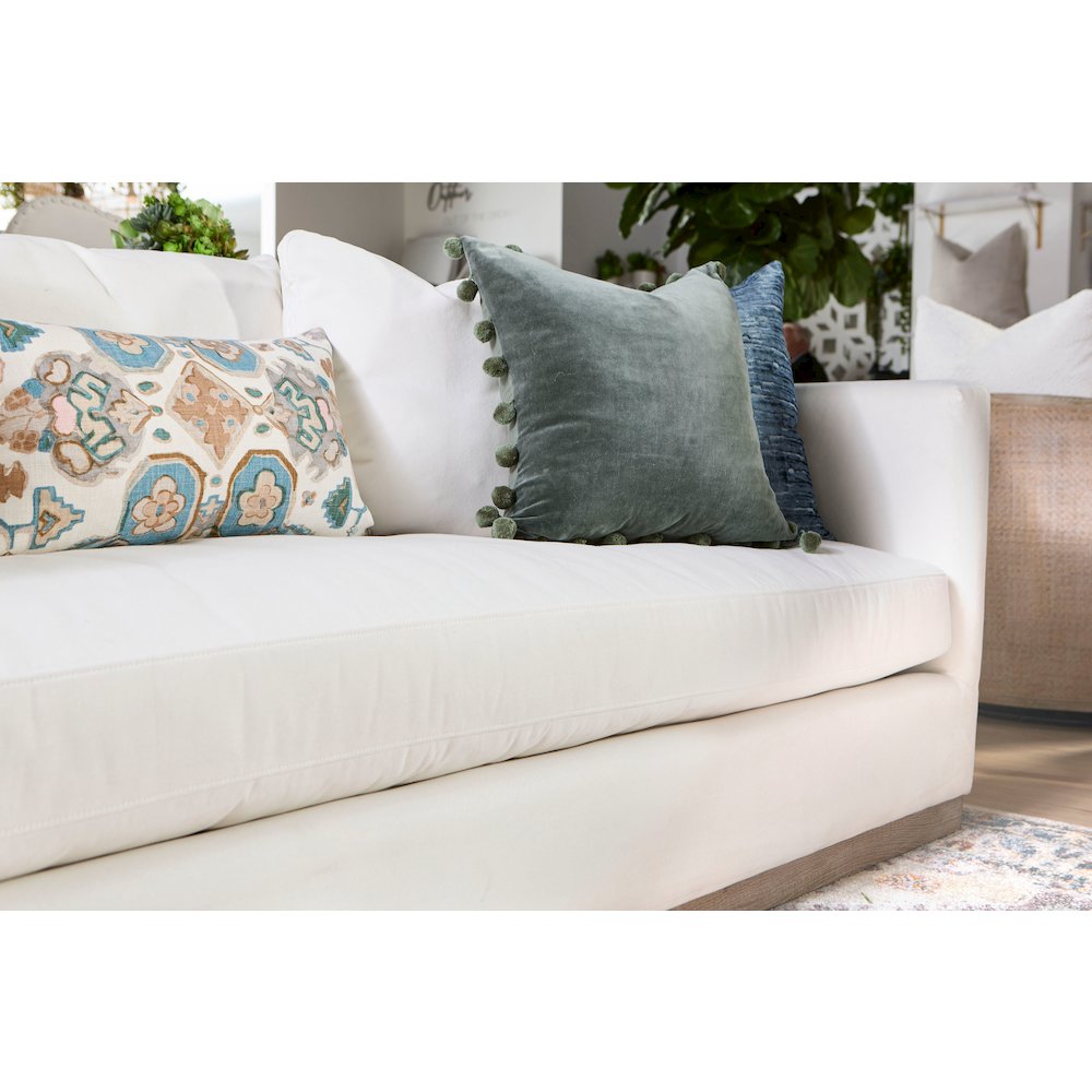 Stitch & Hand - Upholstery Transitional Siena 96" Plinth Base Sofa. Picture 18