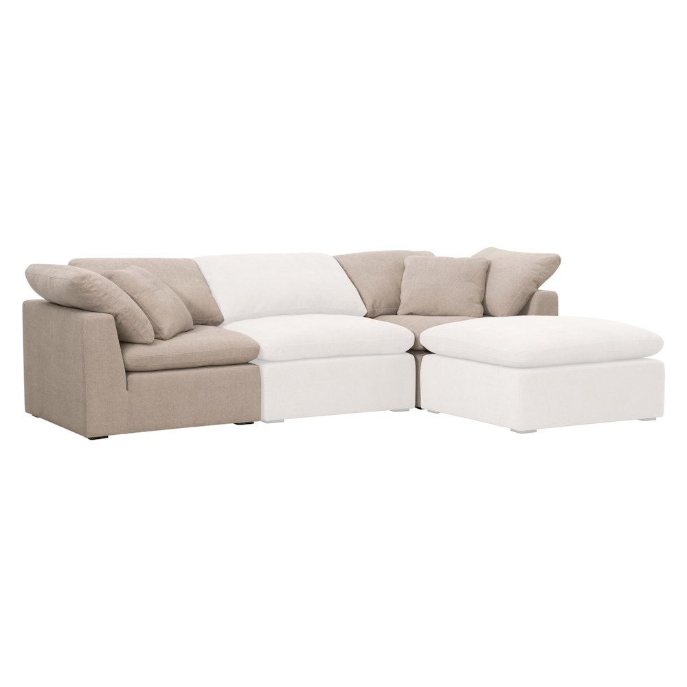 Stitch & Hand - Upholstery Transitional Sky Modular Corner Chair. Picture 6