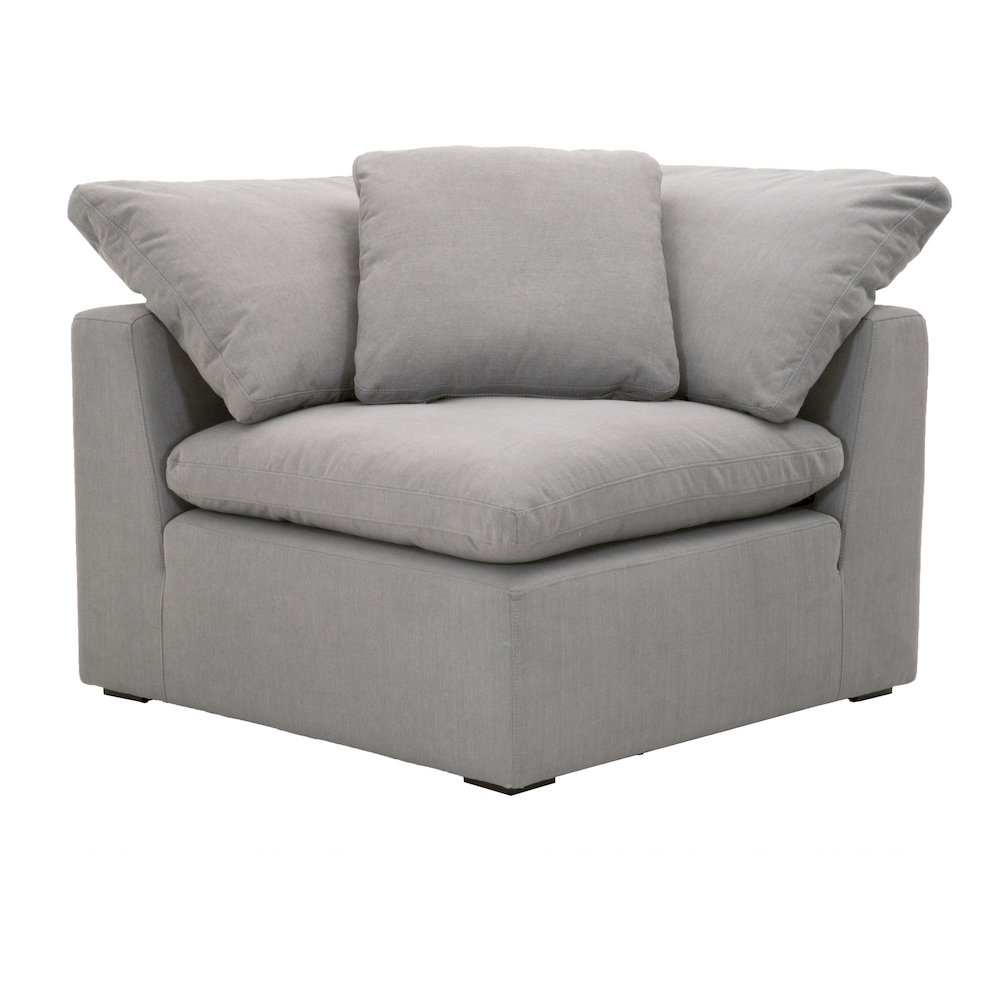 Stitch & Hand - Upholstery Transitional Sky Modular Corner Chair. Picture 1