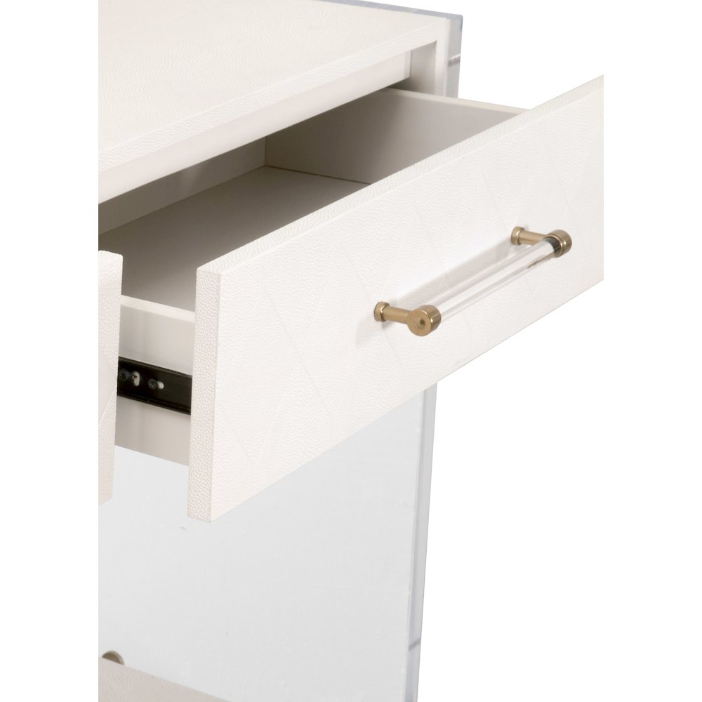 Traditions Transitional Sonia Shagreen Console Table. Picture 8