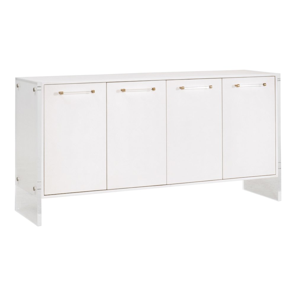 Traditions Transitional Sonia Shagreen Media Sideboard. Picture 5