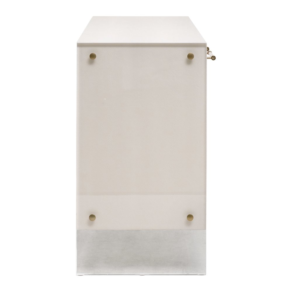 Traditions Transitional Sonia Shagreen Media Sideboard. Picture 9