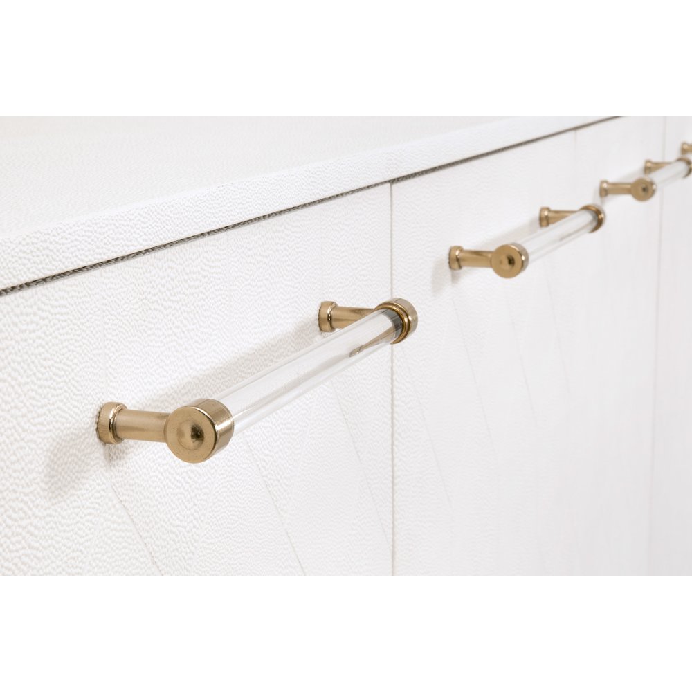 Traditions Transitional Sonia Shagreen Media Sideboard. Picture 15