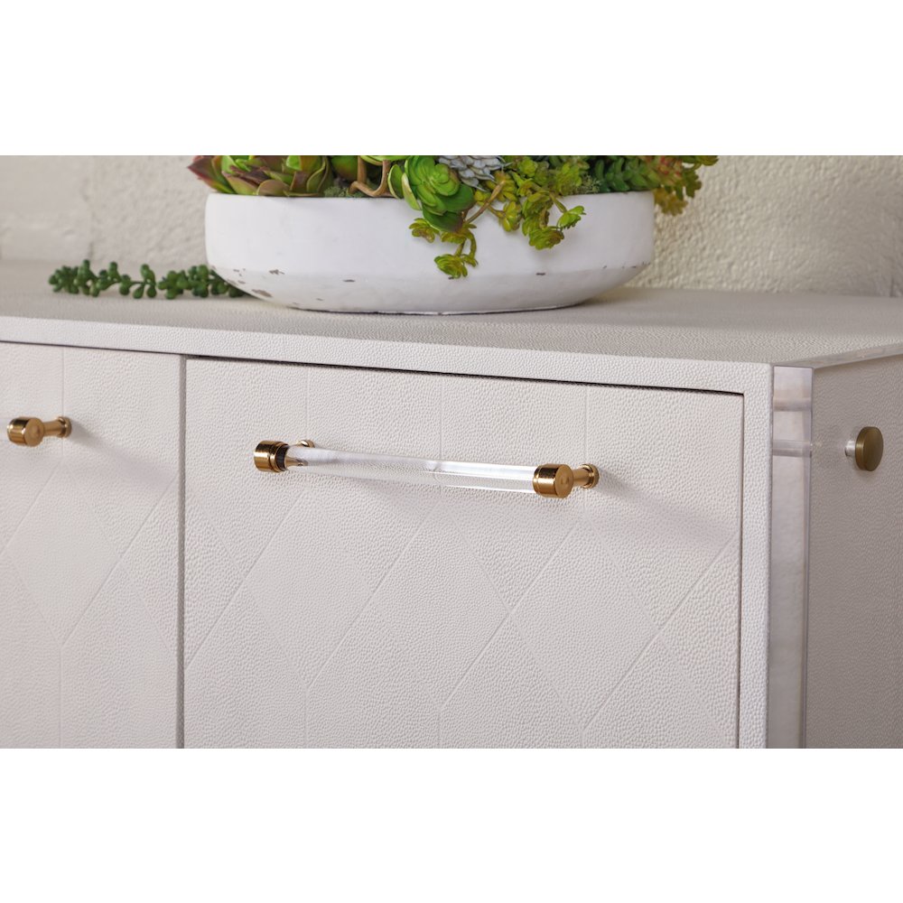 Traditions Transitional Sonia Shagreen Media Sideboard. Picture 16