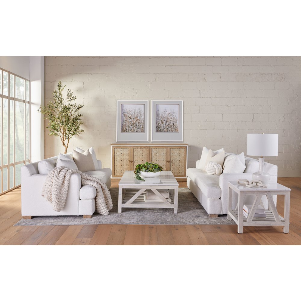 Bella Antique Transitional Spruce End Table. Picture 13