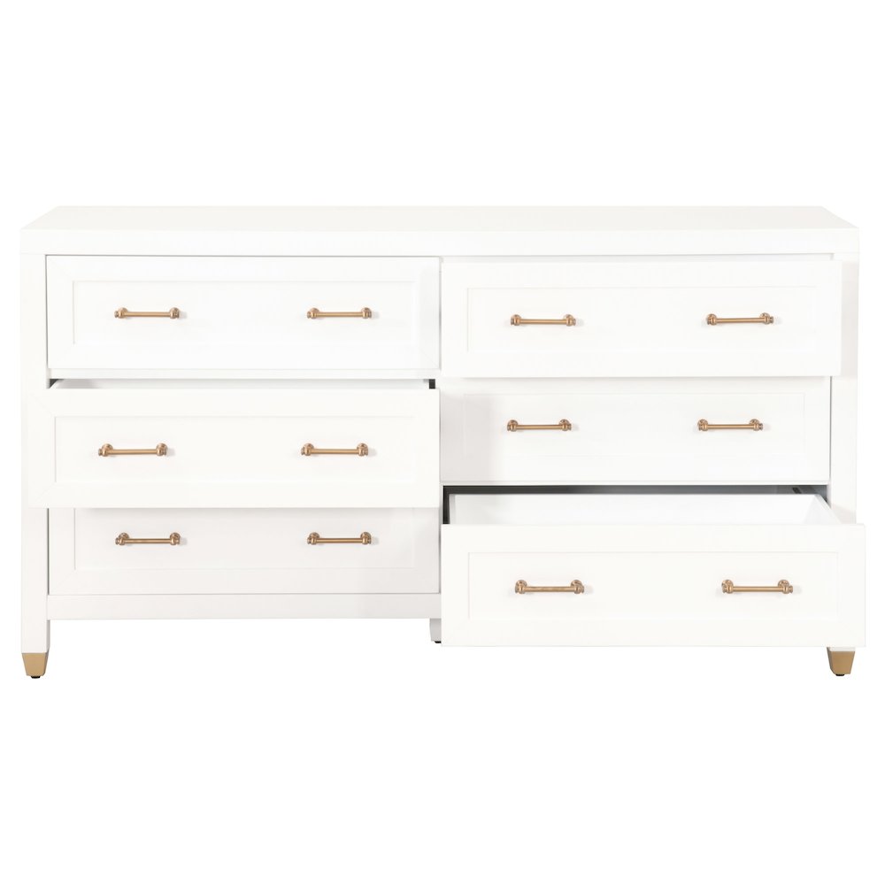 Traditions Transitional Stella 6-Drawer Double Dresser. Picture 2