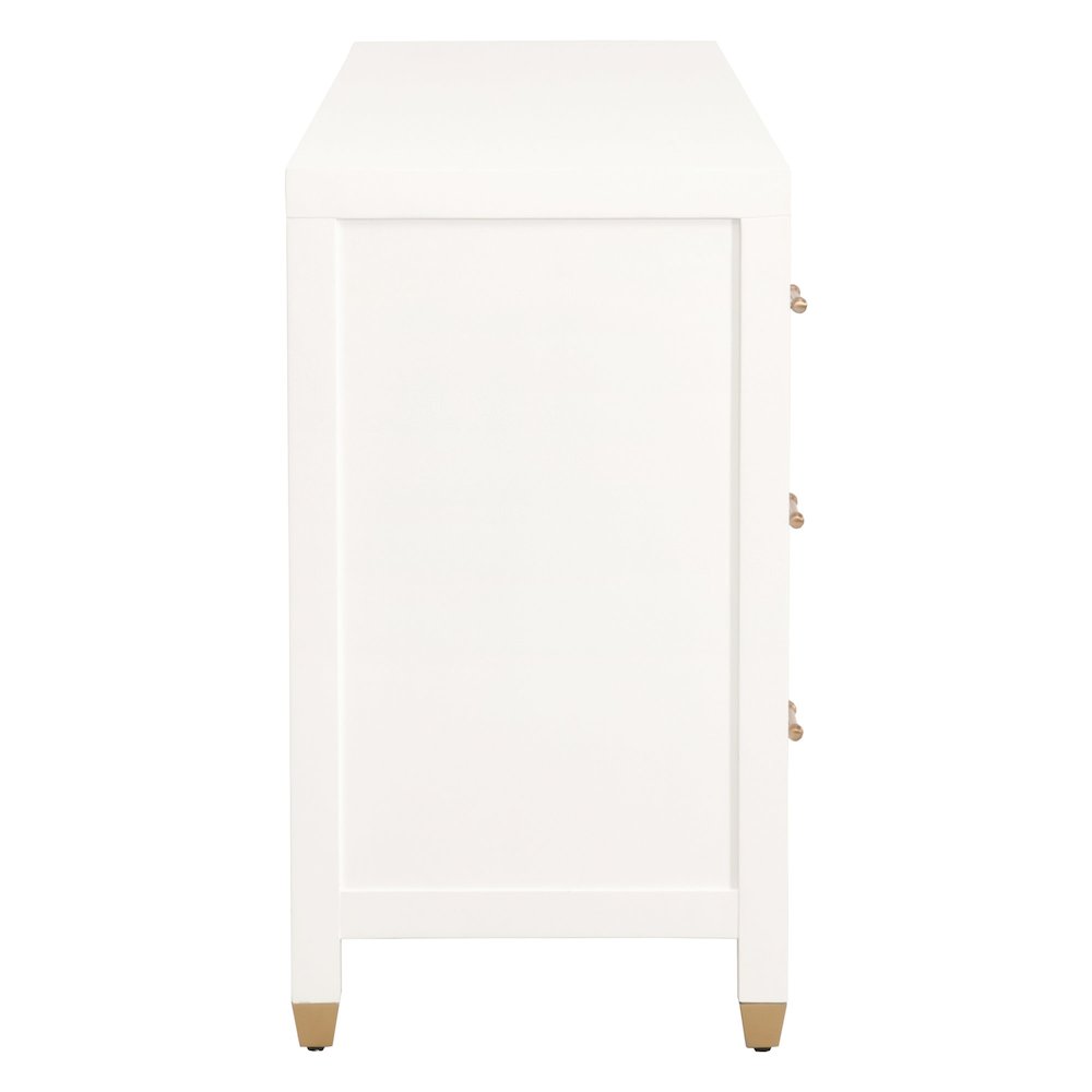 Traditions Transitional Stella 6-Drawer Double Dresser. Picture 4