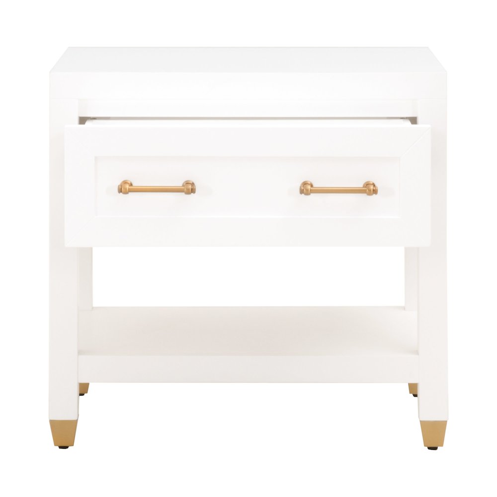 Traditions Transitional Stella 1-Drawer Nightstand. Picture 2